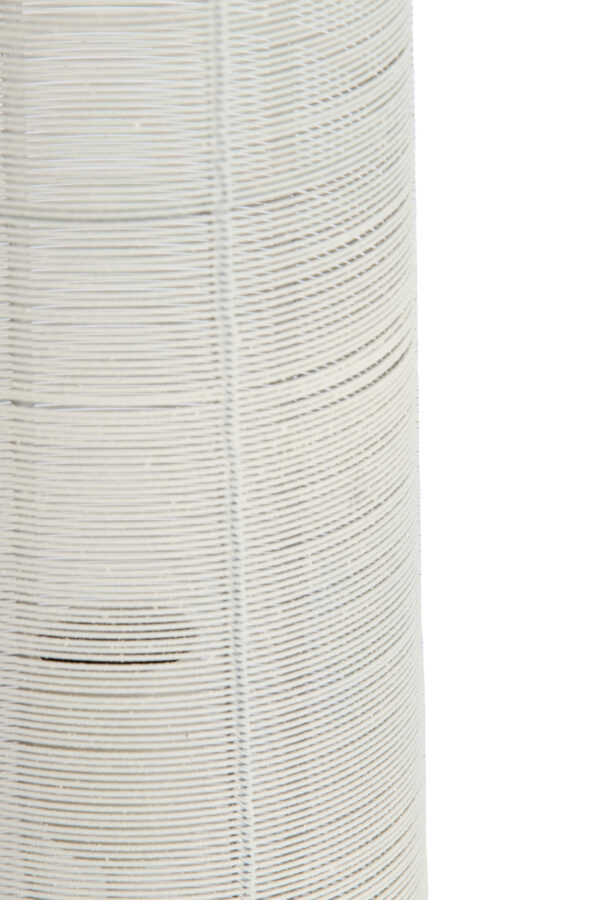 Cilindrische hoge tafellamp off-white Light & Living Lezuza - H 60,5 cm - Image 6