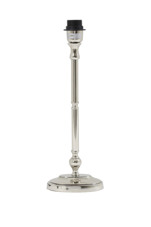 Lampenvoet zilverkleurig Light & Living Purna - H 38 cm - Image 2
