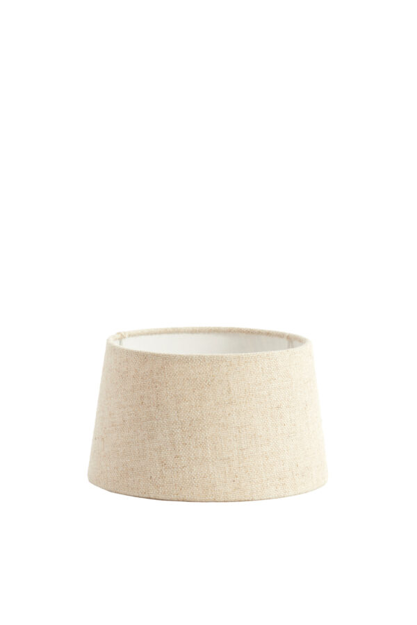 Lampenkap van stof in naturel kleur Light & Living Livigno - Ø 17 cm - Image 2