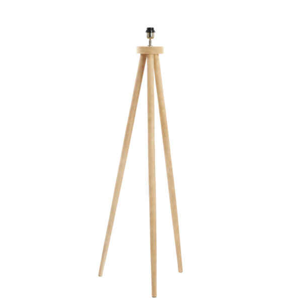 Driepoot houten lampenvoet Light & Living Ilias - H 122 cm