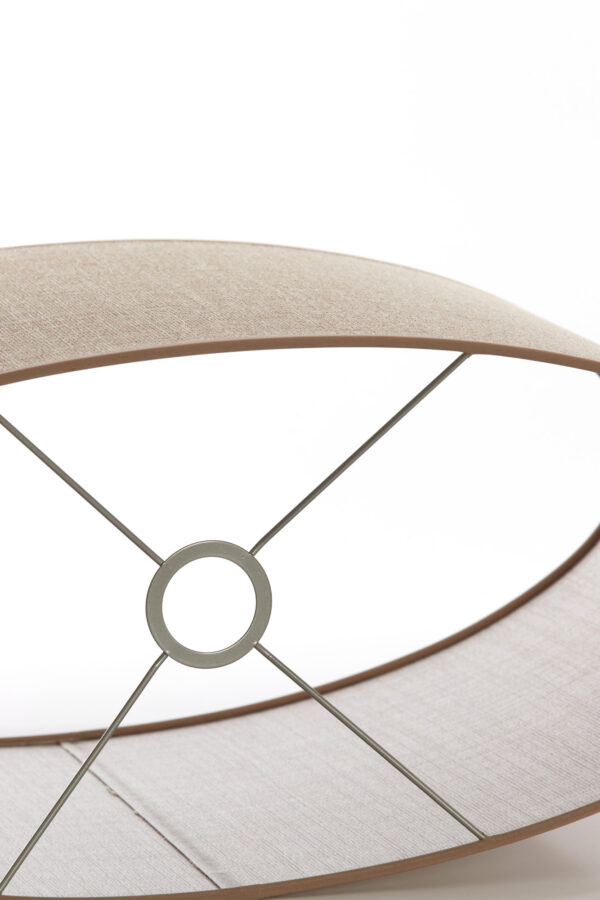 Bruine cilinder lampenkap voor interieur Light & Living Caden - H 32 cm - Image 5