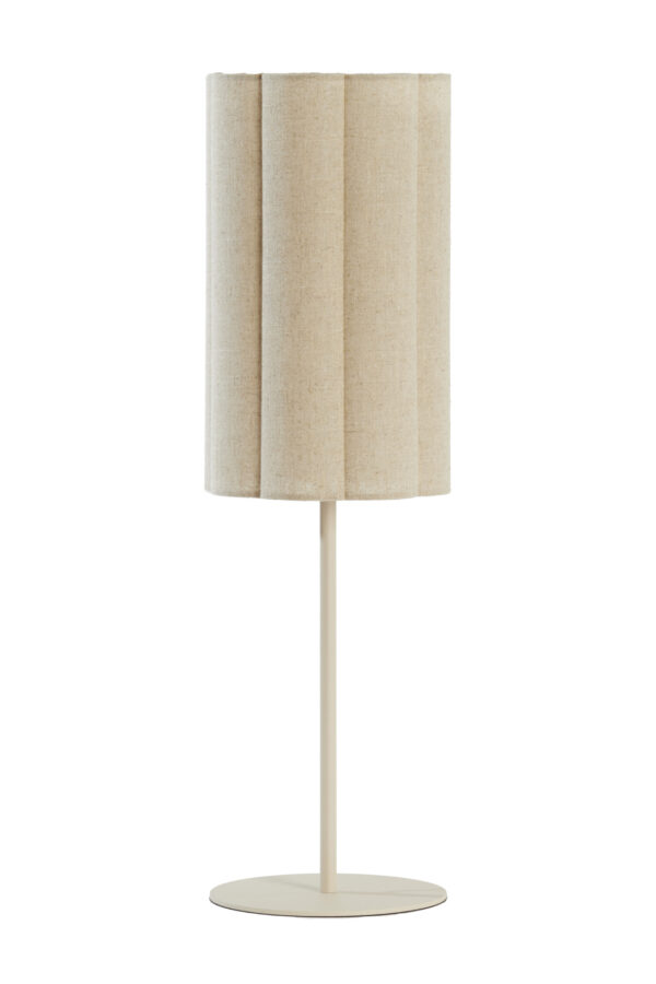 Lieve beige japandi tafellamp Light & Living Fringe - H 70 cm - Image 2