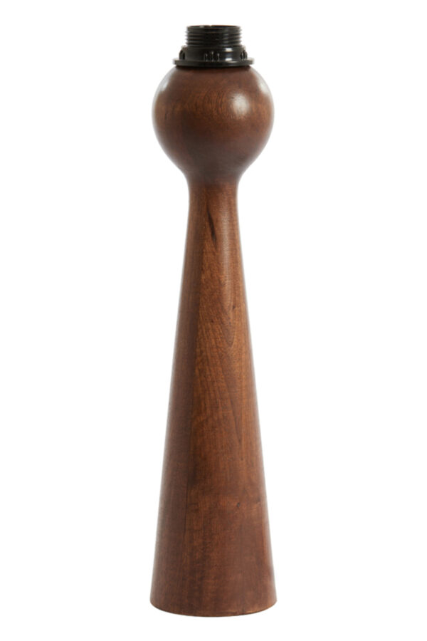 Houten lampenvoet conisch ontwerp Light & Living Festina - H 40 cm - Image 2