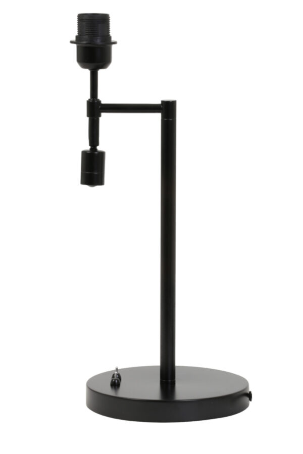 Zwarte lampenvoet met leeslampje Light & Living Montana - H 47,5 cm - Image 5