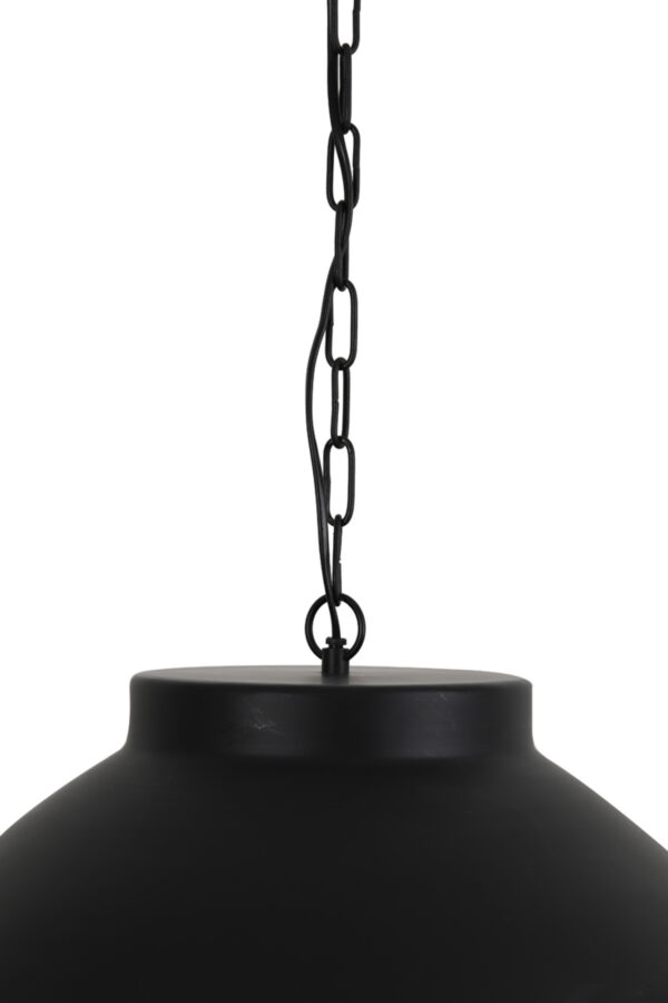 Zwarte hanglamp met industriële kap Light & Living Kylie - Ø 60 cm - Image 6