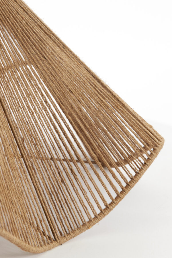 Rotan kap naturel kleur Light & Living Fodara - Ø 45 cm - Image 5