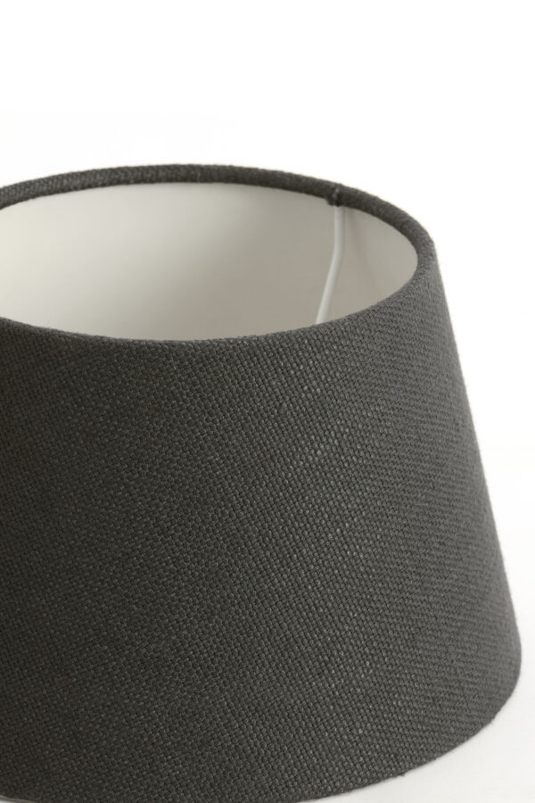 Stijlvolle zwarte lampenkap voor ambiance Light & Living Livigno - Ø 15 cm - Image 3