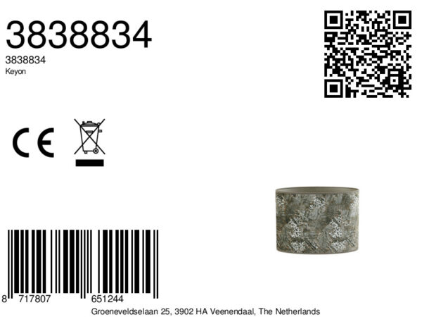 Lampenkap camouflage patroon Light & Living Keyon - H 19 cm - Image 10