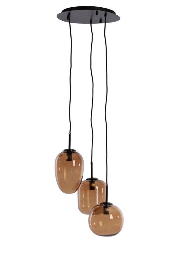 Glazen hanglamp met drie bollen Light & Living Mezza - B 30 cm - Image 2