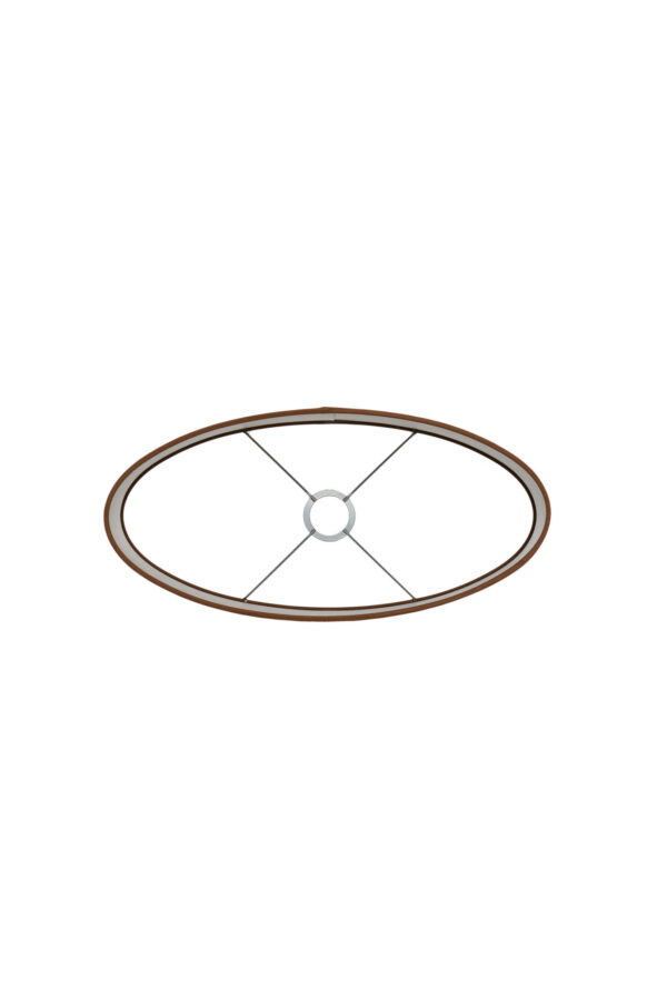 Bruine lampenkap in cilinderforma Light & Living Penny - H 32 cm - Image 7