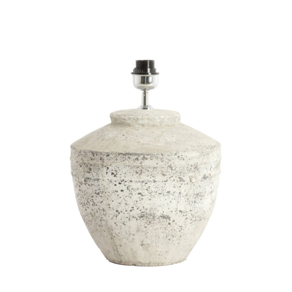 Stenen lampvoet rustiek design Light & Living Toba - H 40 cm