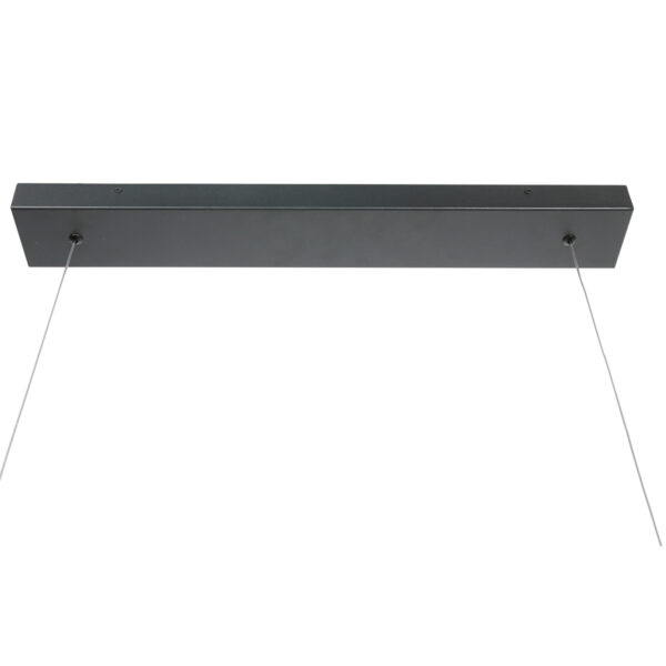 Zwarte design hanglamp met up- & downlight Mexlite BrightLine - Image 5