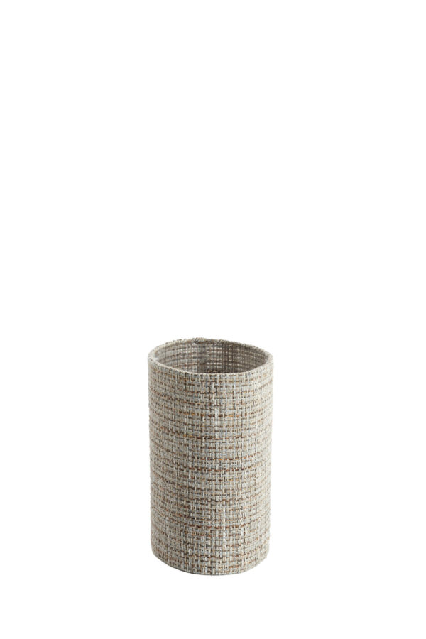 Beige structuur lampenkap van stof Light & Living Okavi - H 25 cm - Image 4