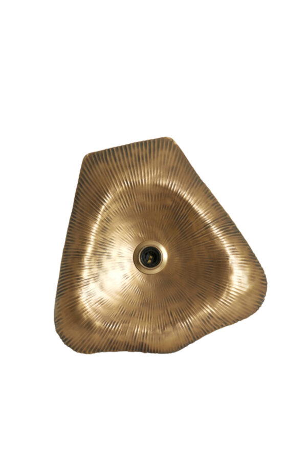 Gouden lampenkap organisch design Light & Living Amadi - H 41 cm - Image 3