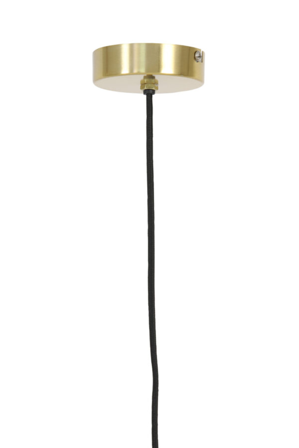 Goudkleurige metalen hanglamp voor interieur Light & Living Adeta - Ø 28 cm - Image 7
