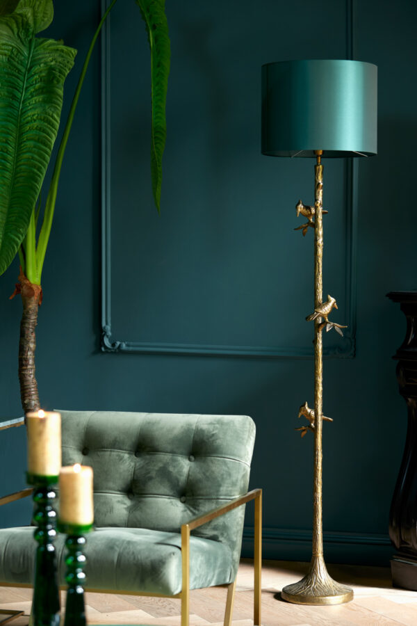 Groene cilinderlampenkap voor jouw interieur Light & Living Imani - Ø 40 cm - Image 4
