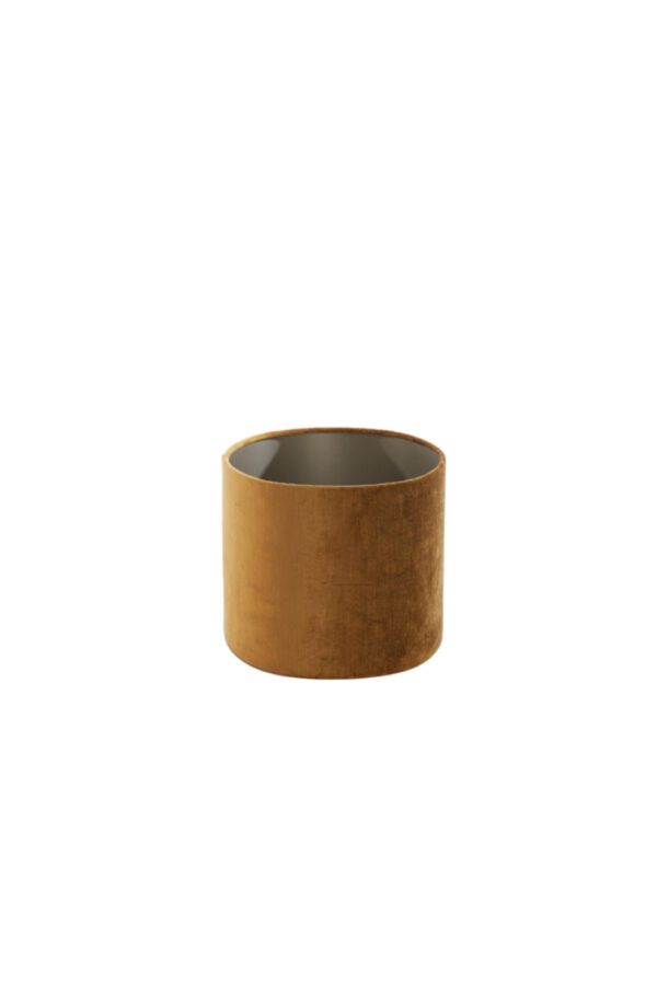 Velvet lampenkap goud cilindrisch Light & Living Gemstone - H 19 cm - Image 4