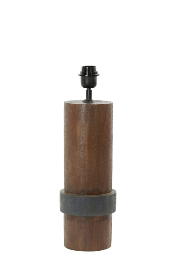 Houten lampvoet cilindervormig Light & Living Manilla - H 45 cm - Image 2