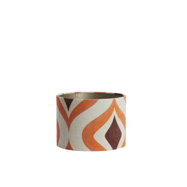 Retro patroon lampenkap cilindervormig Light & Living Cookie - Ø 25 cm