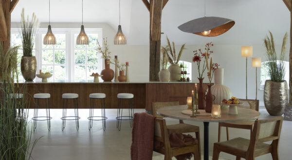 Gouden dubbele lampenvoet Light & Living Gavi - H 149 cm - Image 4
