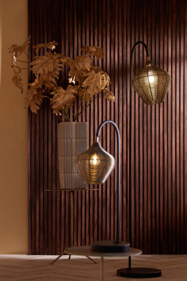Rotan hanglamp metaal look Light & Living Alvaro - H 160 cm - Image 5