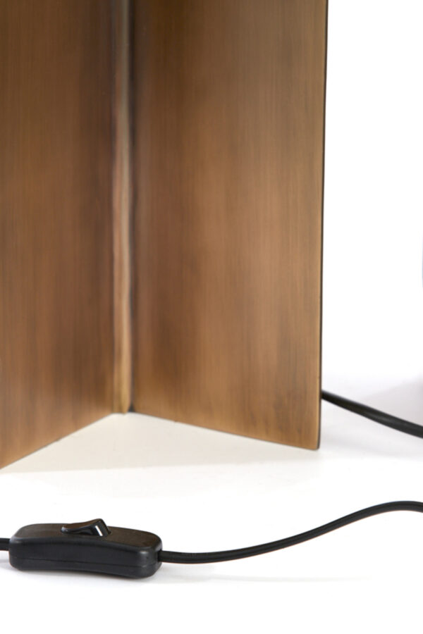 Moderne bronzen lampvoet design Light & Living Molago - H 40 cm - Image 7