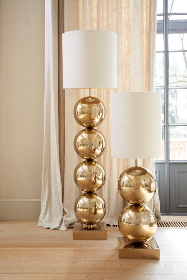 Klassieke gouden bollen lampenvoet  Light & Living Lovis - Image 3