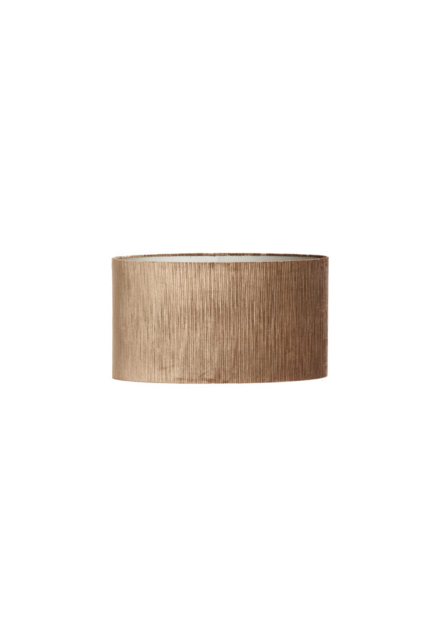 Gouden cilinder lampenkap voor sfeer Light & Living Flair - H 25 cm - Image 2