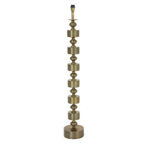 Lampvoet goud vintage stijl Light & Living Gody - H 137 cm