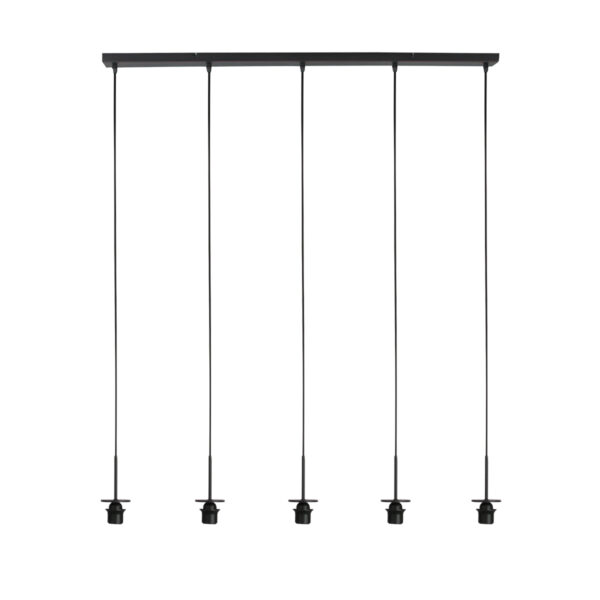 Strakke hanglamp met taps toelopende kappen Mexlite HaloSwap - Image 6