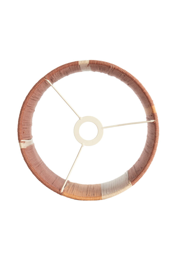 Stoffen lampenkap bruintinten Light & Living Medan - Ø 30 cm - Image 6