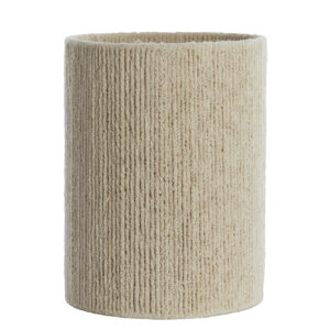 Alternative view of Lampenkap beige ribstof cilindrisch Light & Living Medana - Ø 30 cm