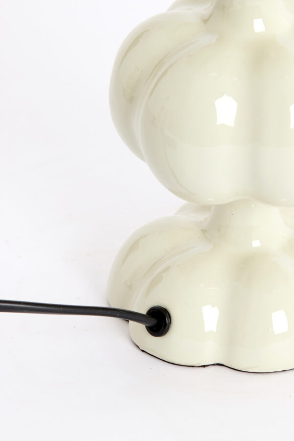 Keramische lampvoet crème Light & Living Caldas - H 20 cm - Image 4