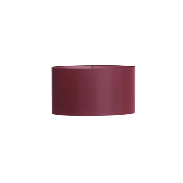 Bordeauxrode stoffen lampenkap Light & Living Imani - H 32 cm