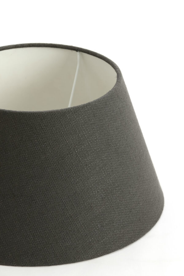 Zwarte lampenkap van stof Light & Living Livigno - Ø 19 cm - Image 3