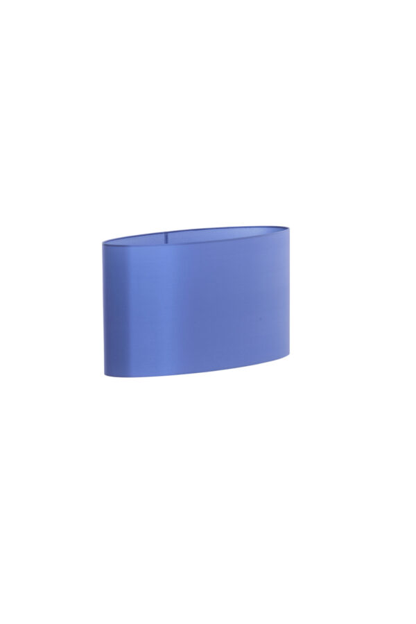 Cilindervormige blauwe lampenkap Light & Living Paradox - H 28 cm - Image 3