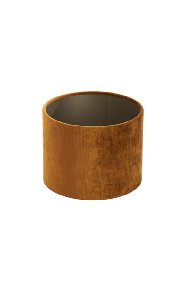 Goudkleurige fluwelen lampenkap voor decoratie Light & Living Gemstone - Ø 25 cm - Image 3