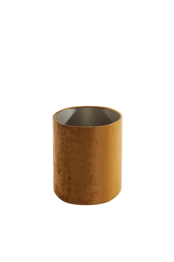 Gouden lampenkap fluwelen cilinder Light & Living Gemstone - H 32 cm - Image 4