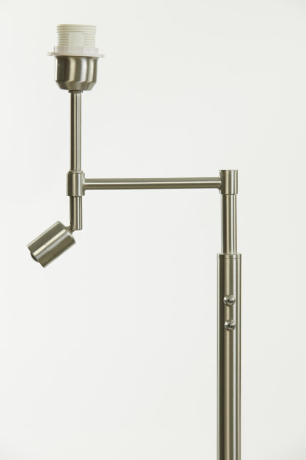 Draaibare lampenvoet zilver Light & Living Montana - H 140 cm - Image 6