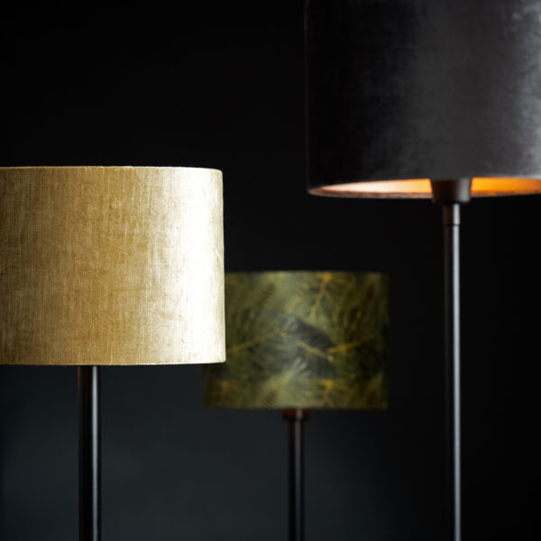 Gouden cilindervormige lampenkap in stijl Light & Living Gemstone - Ø 20 cm - Image 4
