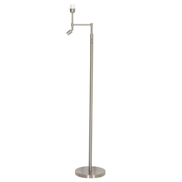 Draaibare lampenvoet zilver Light & Living Montana - H 140 cm