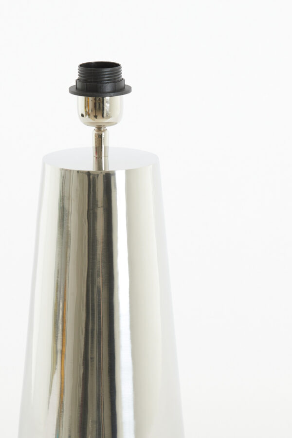 Zilveren lampenvoet cilindervormig Light & Living Yelos - H 43 cm - Image 3