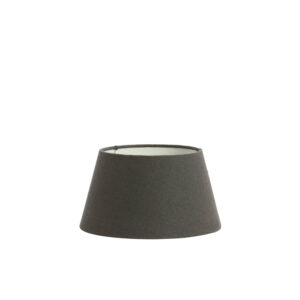 Zwarte stoffen lampenkap Light & Living Livigno - Ø 18 cm