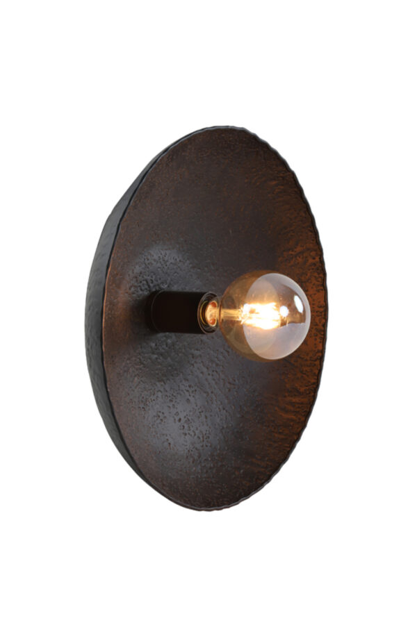 Zwarte metalen lampenkap Light & Living Neva - H 10,5 cm - Image 5