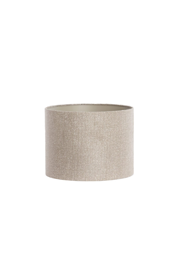 Beige lampenkap in cilindershape Light & Living Brandy - Ø 25 cm - Image 2