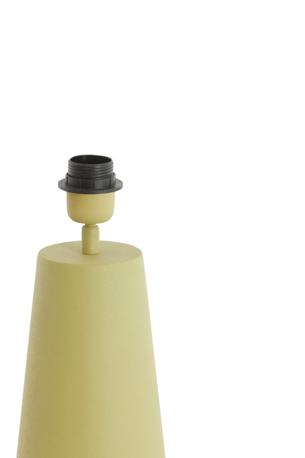 Lampvoet olijfgroen kegeltvormig Light & Living Yelos - H 35 cm - Image 3