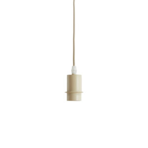 Beige kabelhouder hanglamp Light & Living Cupa - Ø 5 cm