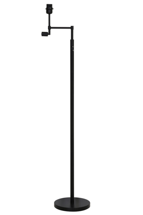 Draaibare lampenvoet zwart Light & Living Montana - H 140 cm - Image 3