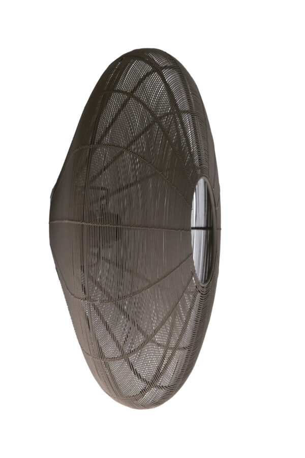 Zwarte ronde draad hanglamp Light & Living Bahoto - B 51 cm - Image 3