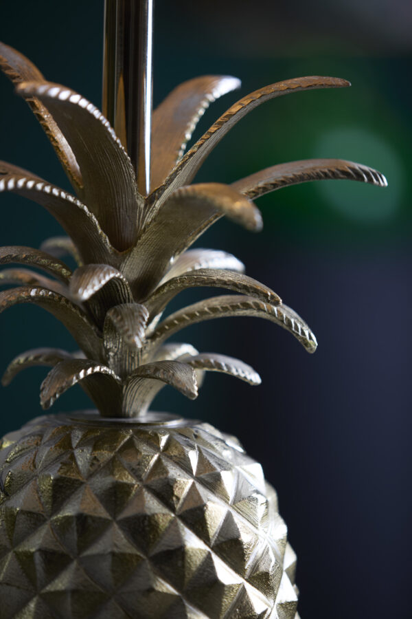 Gouden ananas lampvoet Light & Living Pineapple - H 42 cm - Image 4